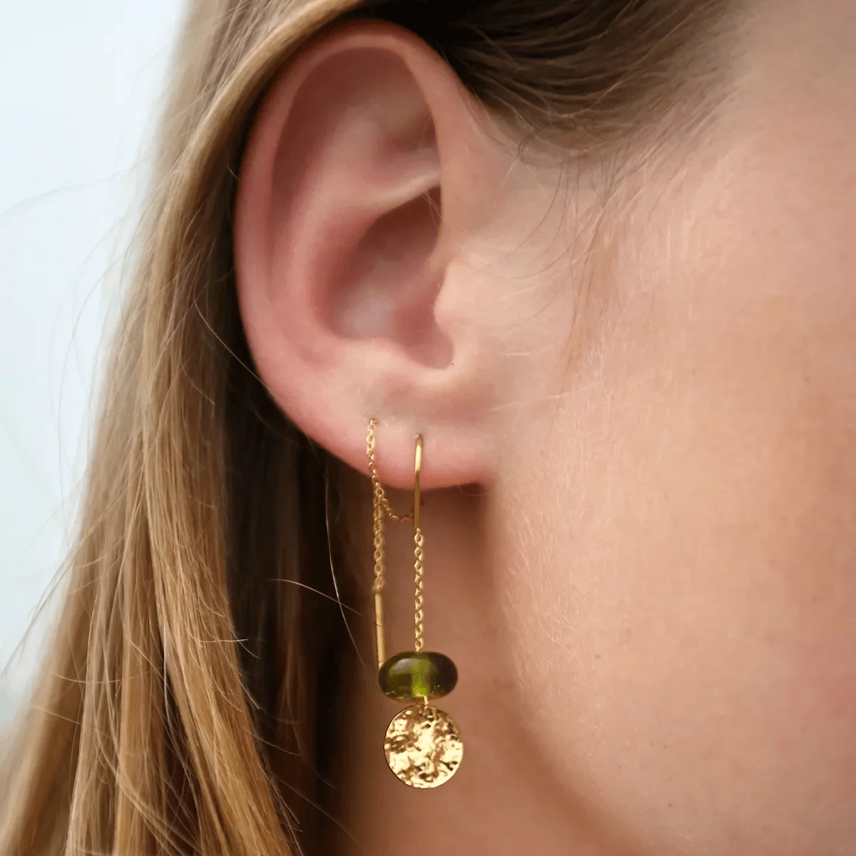 Ohrstecker Merhgrün – You Can – Bild 2