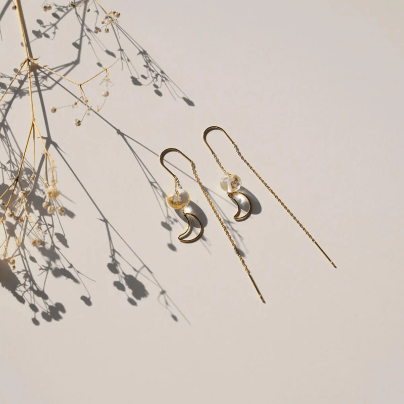 Earrings Transparant - Moonlight