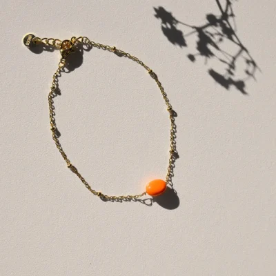 Bracelet Orange - You are golden