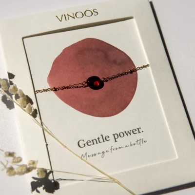 ARMBAND MERLOT - GENTLE POWER (3-teiliges Set)