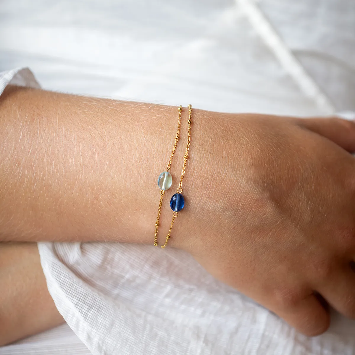 BRACELET BLUE - KEEP DREAMING (set of 3 pcs) - Image 4